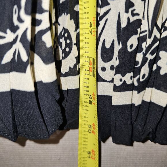 Positive Attitude Southwestern Mesh Maxi Dress Plus Size 18W Stretchy See Though - Picture 8 of 10